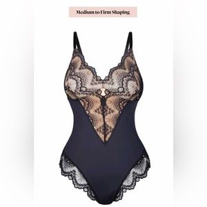 Pinsy Shapewear in black & beige, size XL. Brand new.